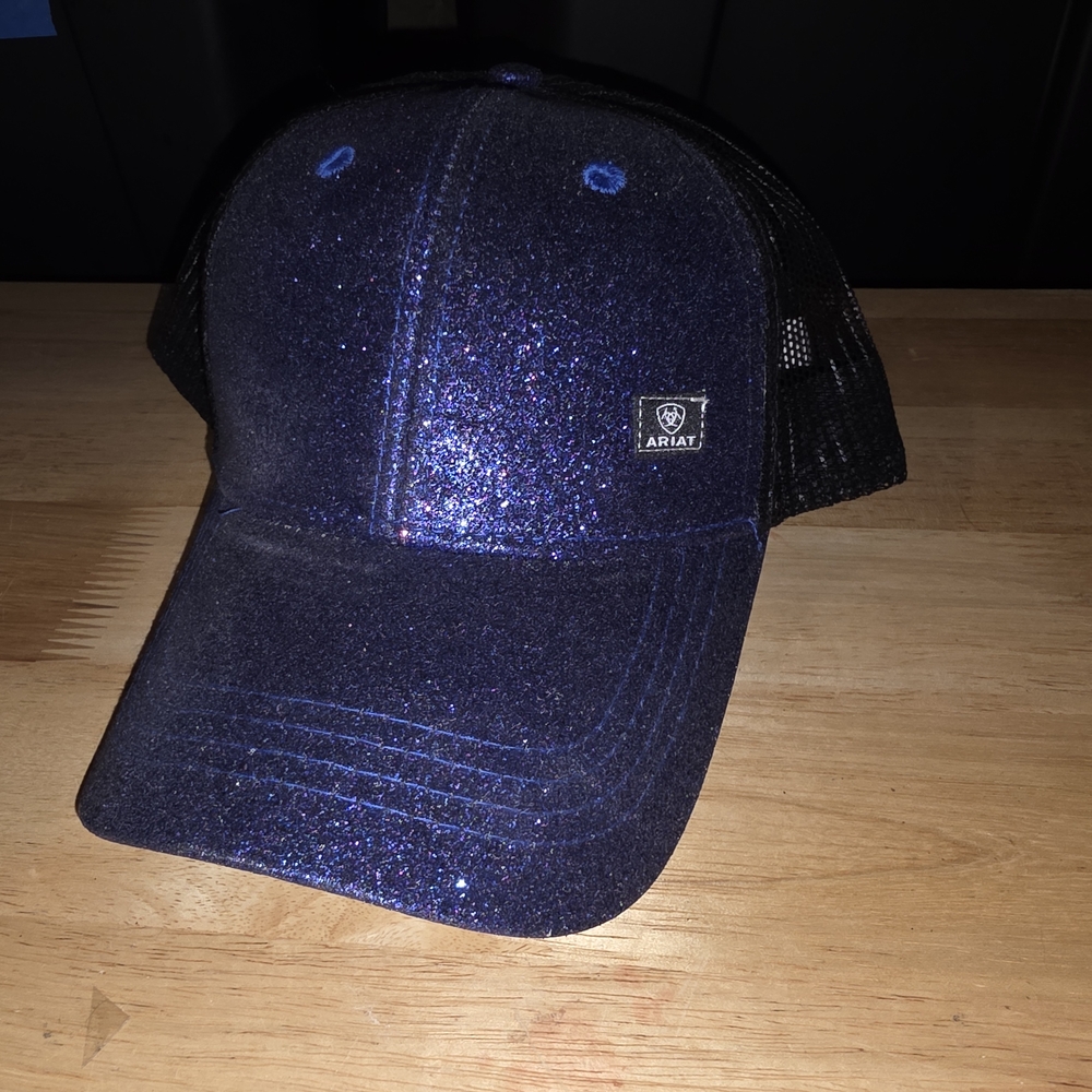 Ariat Shimmering Navy and Black Cap